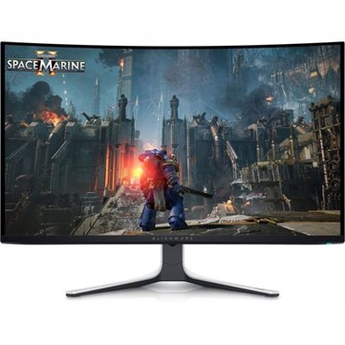 DELL Gaming monitor 32" Alienware AW3225QF, 4K UHD, OLED, 240Hz, 0,03ms, 250cd/m2, G-Sync, zakrivljeni, crno-bijeli
